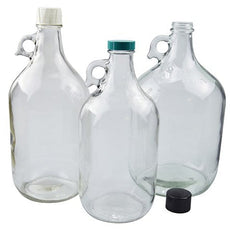 Qorpak Clear Glass Jugs 4/Case - GLC-01428