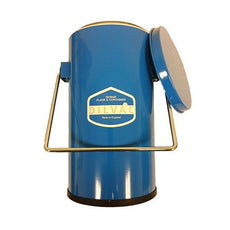 DILVAC Blue Metal Cased Dewar Flasks, lids, no clamps, 400ml - MS333