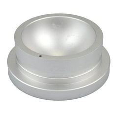 Aluminum Purple quarter reaction block, 4 holes 20 ml reaction vessel 28mm dia x 24mm depth - 18900003