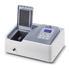 SCI-V1100 spectrophotometer 200-1000nm, with Tungsten Lamp & Deuterium Lamp, 4 x 3.5ml glass square cuvettes and 2 x 3.5ml quartz square cuvettes, USA plug, 110/220 V, 50/60 Hz, 80 W- 401011010009