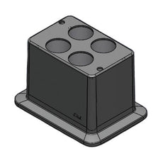 50mL x 4 block, 28.7mm dia. x 75mm depth - 18900242