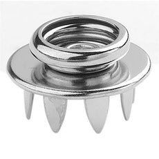 SCS Snap 10mm Female Socket, 8-Prong, 10 Per Pack - 3050