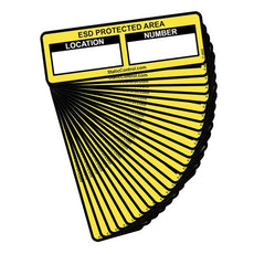 SCS Measurement Location Labels, 25 Pack  - 770766