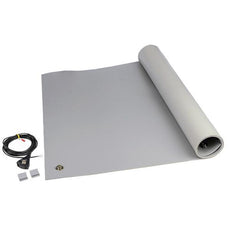 SCS Mat Kit, 3-Layer Vinyl, 8200 Series, Gray, 0.140"X24"X48" - 8213