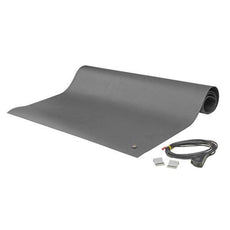 SCS Mat Kit, 2-Layer Rubber, 8900 Series, Gray,  0.065"X24"X48" - 8901