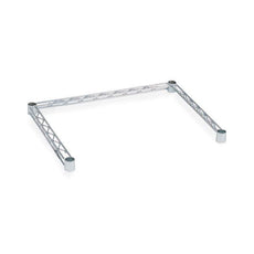 Metro SF37N3C Super Erecta Three-Sided Double Snake Frame, Chrome, 18" x 72"