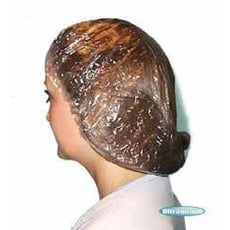 Polyethylene Shower Cap, Clear, 21", 1080/case - APP0310-21-ETH