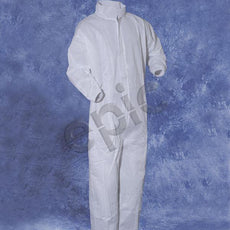 Tians Coveralls, White SMS, Collar, EW, EA, EB, 3xl, 25/Cs - 216893-3XL