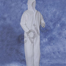 Tians Coveralls, White SMS, Hood, EW, EA, EB, 6xl, 25/Cs - 226893-6XL