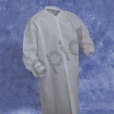 Tians Lab Coat, SMS, KW, KC, No Pockets, White, LRG, 30/Cs - 864895NP-L