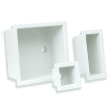 AirClean Molded polypropylene sink, 12" X 12" X 8"D - ACASK12