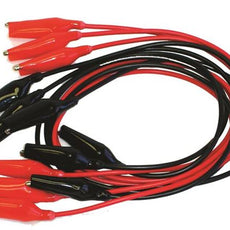 Alligator Clip Lead, 12", Red, Each - WAG012-R