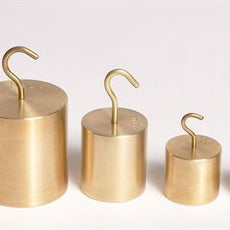 Individual Hooked Brass Mass, 50g - WHB050