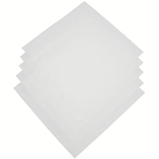 9" x 9" Pre-saturated Wipe, White - WIPE-9x9PS