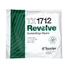 Texwipe REVOLVE, Dry, Non-Sterile Wiper 12" x 12" Sealed edge, 1000 wipers/Cs - TX1712