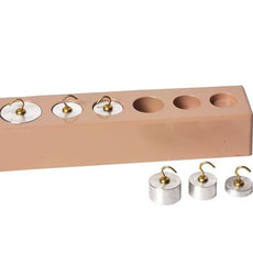 Hooked Weight Set Of 6, Aluminum - WSAL06